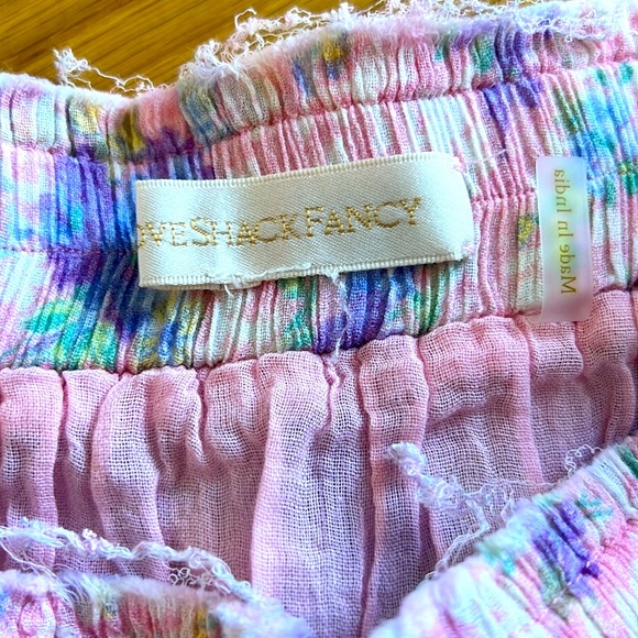 LoveShackFancy printed skirt amazing condition - Picture 2 of 3